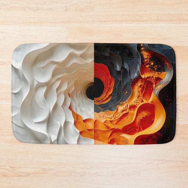 Item preview, Duality of White Plaster and Terracotta Slate designed and sold by Vicky Brago-Mitchell®.