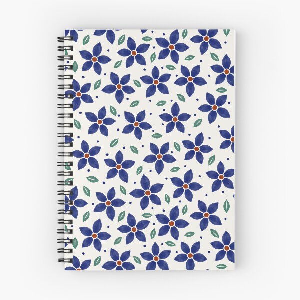 Item preview, Polish Pottery Traditional Blue Daisy Flowers designed and sold by KrisInStitches.