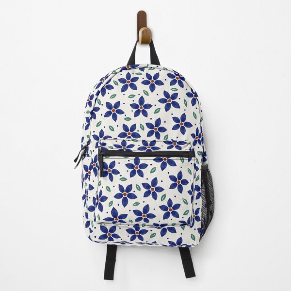 Item preview, Polish Pottery Traditional Blue Daisy Flowers designed and sold by KrisInStitches.