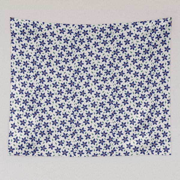 Item preview, Polish Pottery Traditional Blue Daisy Flowers designed and sold by KrisInStitches.