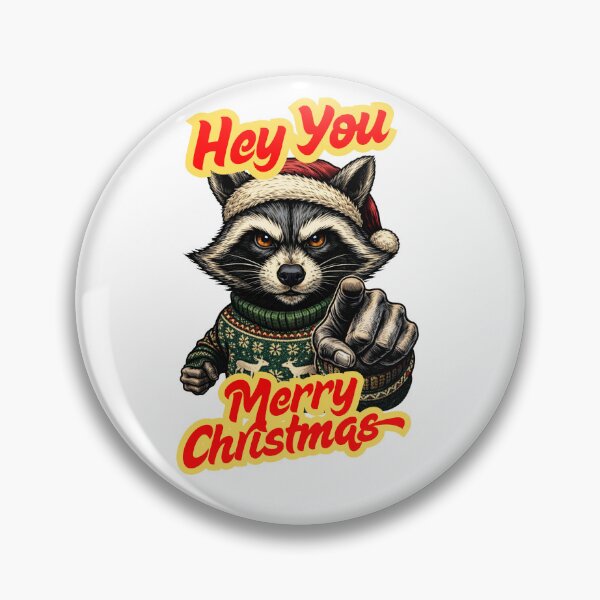 Item preview, Hey You Racoon Merry Christmas Gifts designed and sold by G2k Freestyle Designs.