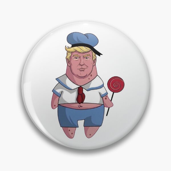 Item preview, Funny Blonde Politician Starfish Holding Lollipop Cartoon designed and sold by Alaric4you.
