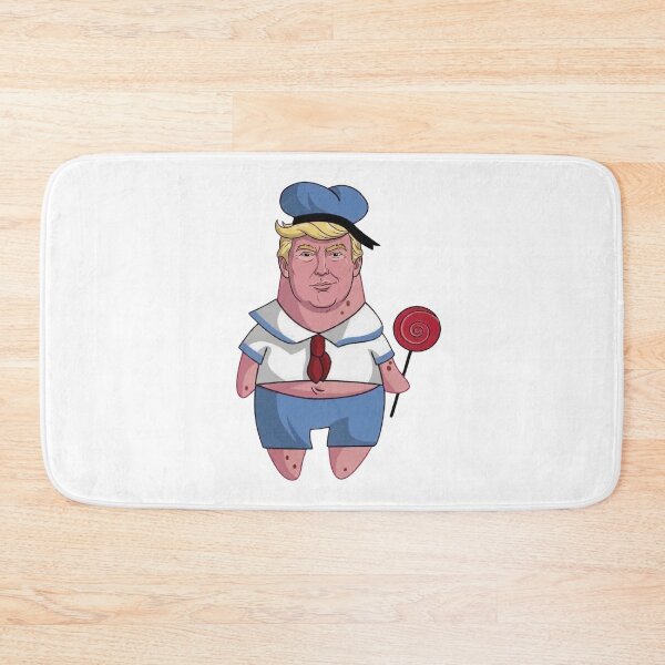 Item preview, Funny Blonde Politician Starfish Holding Lollipop Cartoon designed and sold by Alaric4you.