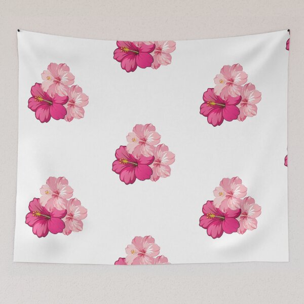 Item preview, Pink flowers designed and sold by Luluwis.