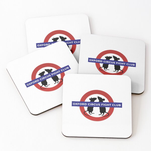 Item preview, Oxford Circus Mice Fight – Two Fighting Mice London Underground designed and sold by seekingclarity.