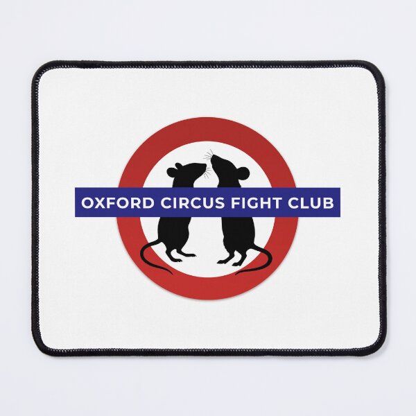 Item preview, Oxford Circus Mice Fight – Two Fighting Mice London Underground designed and sold by seekingclarity.