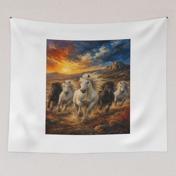 Item preview, Wild Horses 2 designed and sold by Artnovalty.redbubble.com.