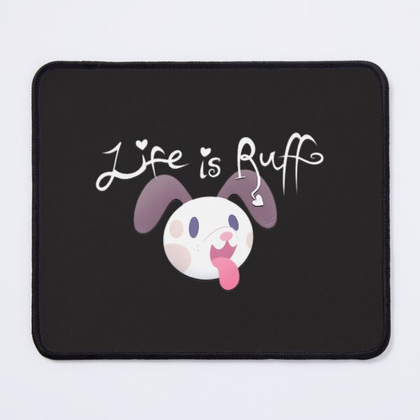 Item preview, Life Is Ruff Cute Dog Lover Pun Minimalist Design | Perfect Gift For You And Friends designed and sold by SARaza.