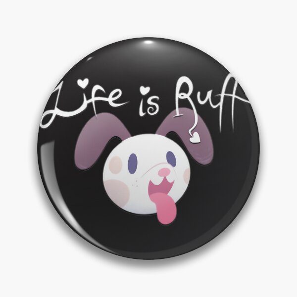 Item preview, Life Is Ruff Cute Dog Lover Pun Minimalist Design | Perfect Gift For You And Friends designed and sold by SARaza.