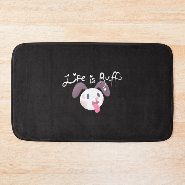Item preview, Life Is Ruff Cute Dog Lover Pun Minimalist Design | Perfect Gift For You And Friends designed and sold by SARaza.
