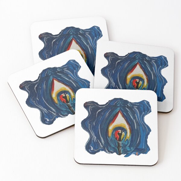 Item preview, by the light of a match  designed and sold by Lost Then Found Art.