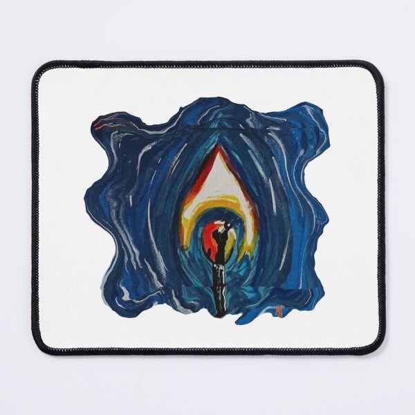 Item preview, by the light of a match  designed and sold by Lost Then Found Art.