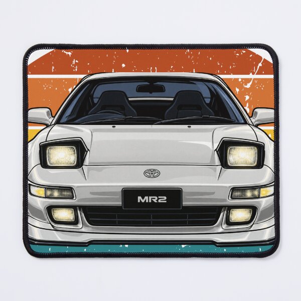 Item preview, 90s Japanese Sports Car white MR2 Retro Sunset Graphic designed and sold by spoxi717.
