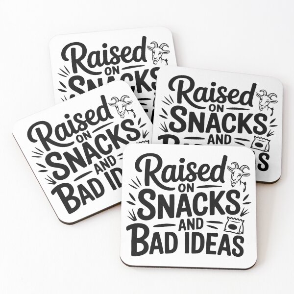 Item preview, Raised on Snacks and Bad Ideas designed and sold by theartfulaspie.