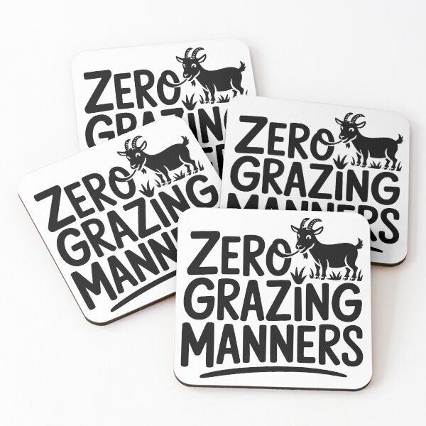 Item preview, Zero Grazing Manners designed and sold by theartfulaspie.