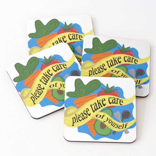 Item preview, please take care of yourself  designed and sold by Lost Then Found Art.