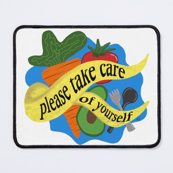 Item preview, please take care of yourself  designed and sold by Lost Then Found Art.
