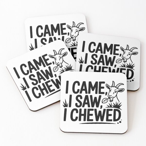 Item preview, I Came, I Saw, I Chewed designed and sold by theartfulaspie.