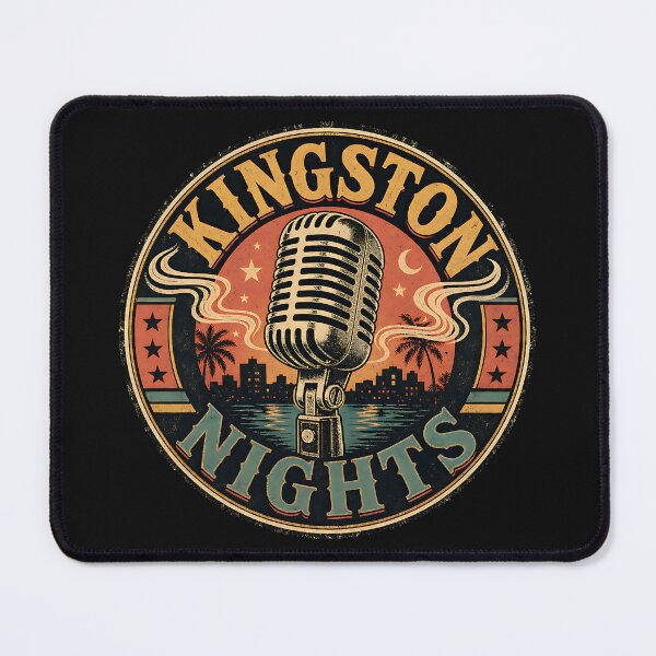 Item preview, Kingston Nights Reggae T-shirt designed and sold by SavvyEarth.