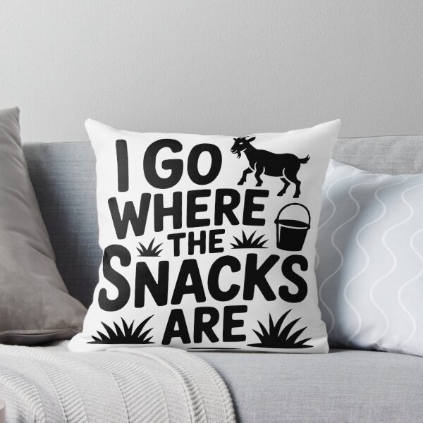 Item preview, I Go Where the Snacks Are designed and sold by theartfulaspie.