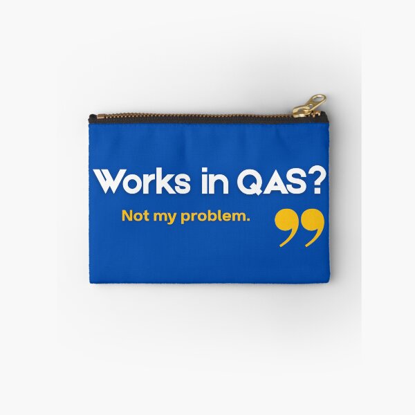 Item preview, Works in QA? - Funny SAP Developer Gift designed and sold by HypercareClub.