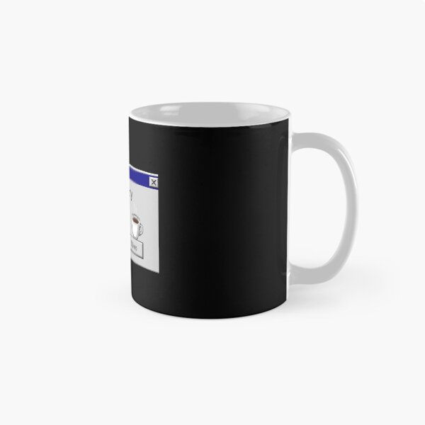 Item preview, Low Battery Insert Coffee To Continue - Retro Windows 98 Warning designed and sold by UnripeAlmond.