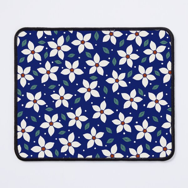 Item preview, Polish Pottery Traditional Blue Daisy Flowers designed and sold by KrisInStitches.