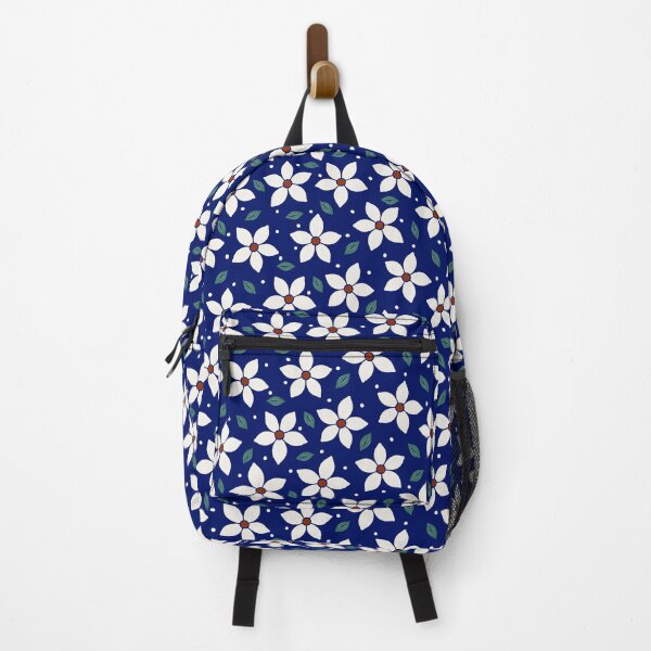 Item preview, Polish Pottery Traditional Blue Daisy Flowers designed and sold by KrisInStitches.