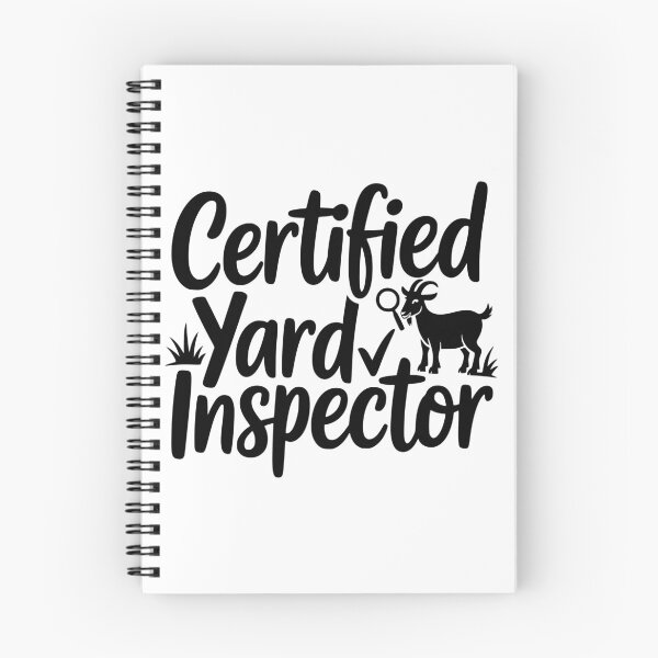 Item preview, Certified Yard Inspector designed and sold by theartfulaspie.