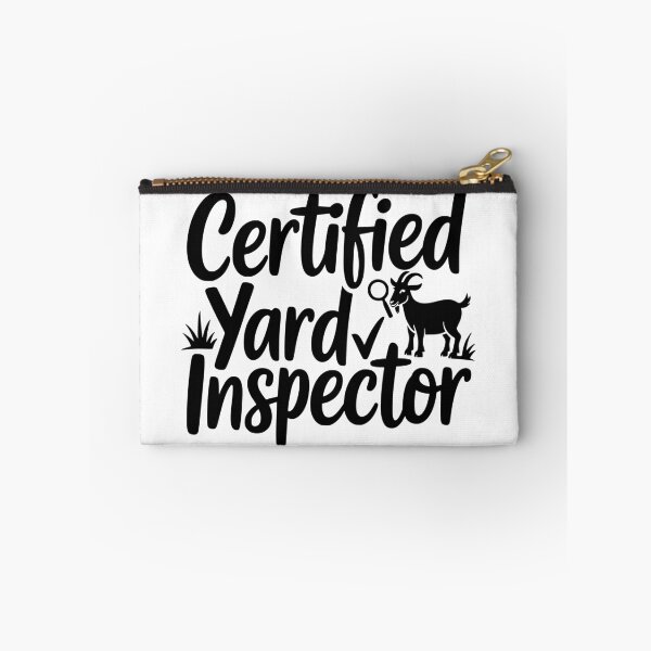 Item preview, Certified Yard Inspector designed and sold by theartfulaspie.