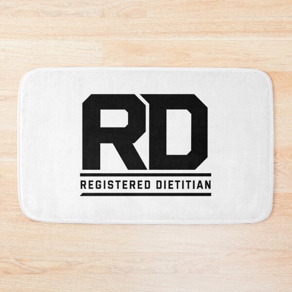Item preview, RD Registered Dietitian - Bold Professional Badge Design designed and sold by medicalkinoko.