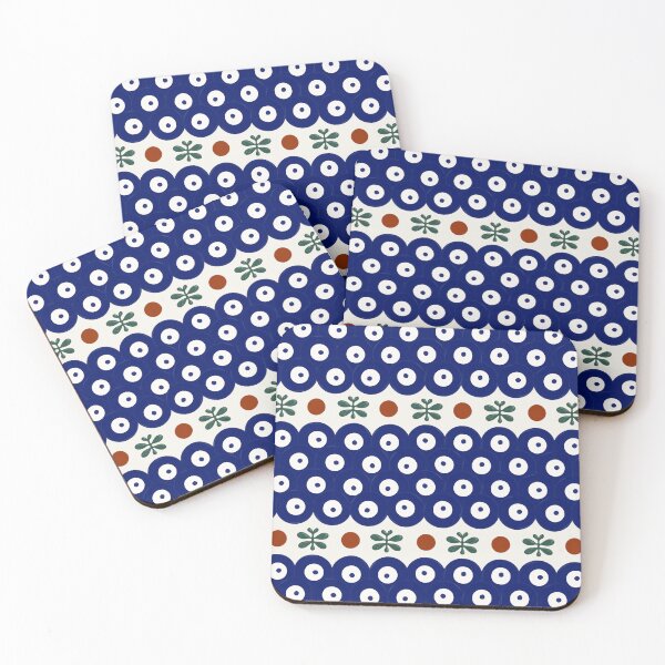 Item preview, Polish Pottery Traditional Mosquito Dots designed and sold by KrisInStitches.