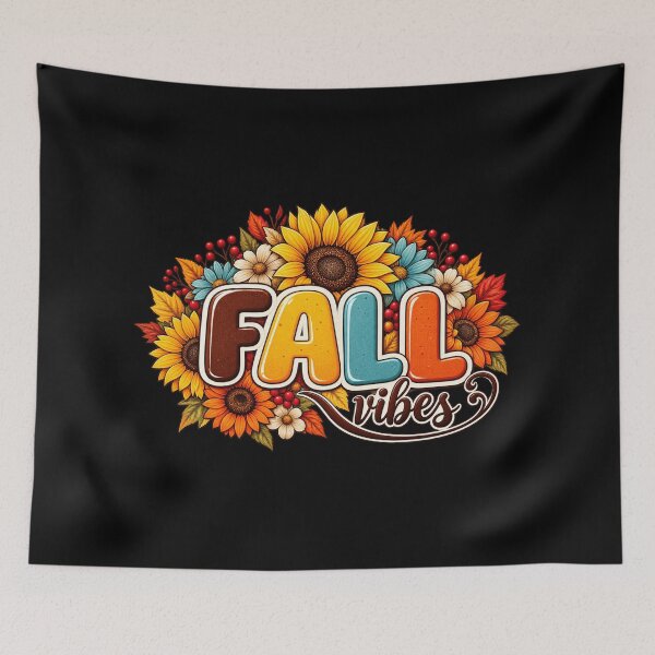 Item preview, Fall Vibes Autumn Floral Vintage Design designed and sold by Final Chance Designs⭐️⭐️⭐️⭐️⭐️.