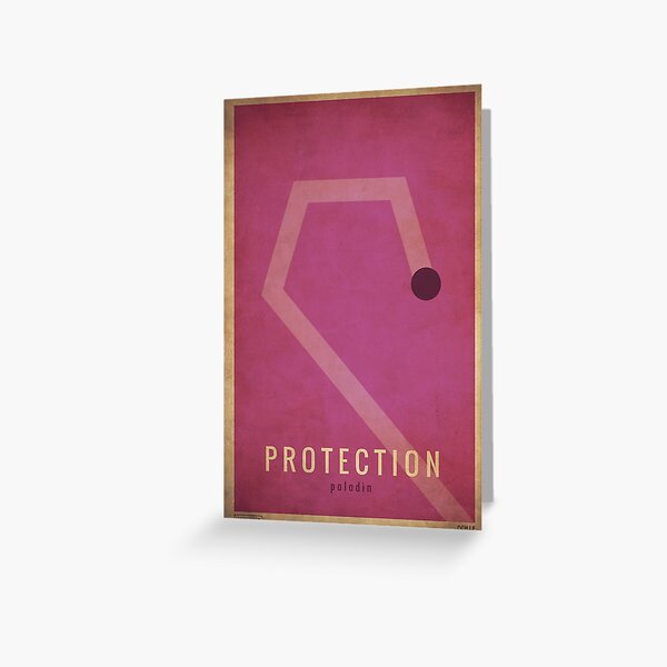 Item preview, Protection Paladin - WoW Minimalism designed and sold by dcmjs.