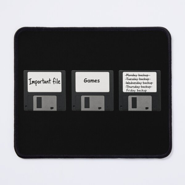 Item preview, Floppy Disk Nostalgia Trio Retro Computer Humor designed and sold by PlanetEye Designs.
