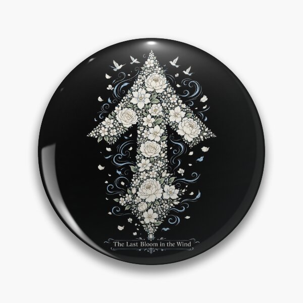 Item preview, The Last Bloom Floral Arrow - Air Nomad Tattoo Aesthetic designed and sold by WillCraftx.
