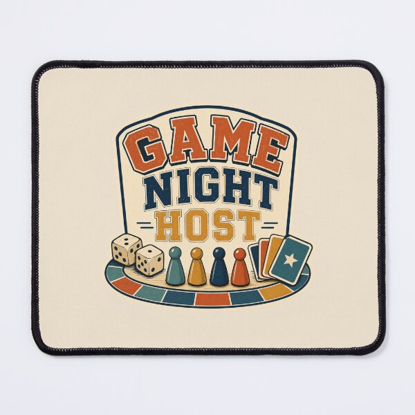 Item preview, Game Night Host Gift – Retro Board Game Tabletop Design designed and sold by astersgraphics.