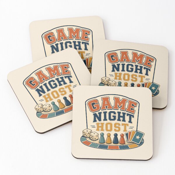 Item preview, Game Night Host Gift – Retro Board Game Tabletop Design designed and sold by astersgraphics.