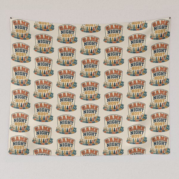 Item preview, Game Night Host Gift – Retro Board Game Tabletop Design designed and sold by astersgraphics.