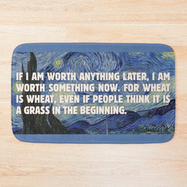Item preview, van gogh quote designed and sold by careofjacks.