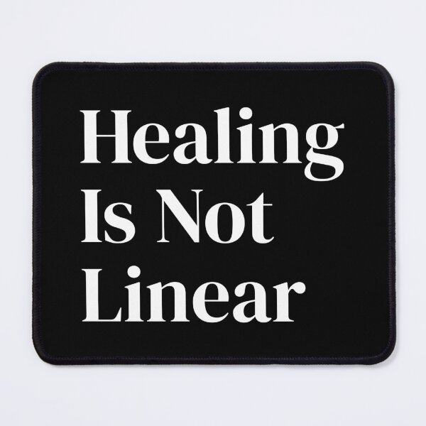 Item preview, Healing Is Not Linear - Black designed and sold by MZS Studio.