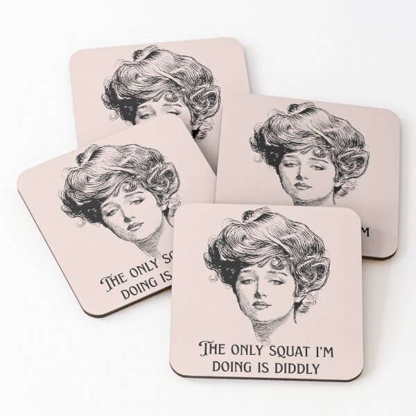Item preview, Funny Workout Quotes Vintage designed and sold by InkyGenies.