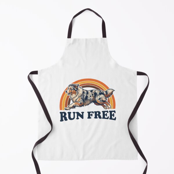 Item preview, Retro Australian Shepherd Sprinting designed and sold by SHOP-Corner.
