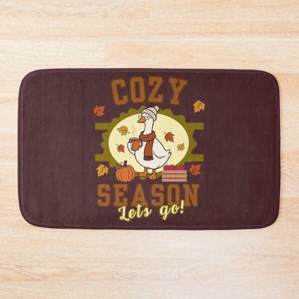 Item preview, Silly Goose I Love Fall Cozy Season Sweater Weather Pumpkins Apples Leaves designed and sold by Forevermore.