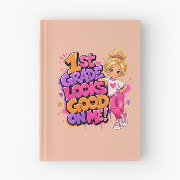 Item preview, 1st Grade Looks Good On Me – Blonde Girl Back to School designed and sold by MomParentADHD.