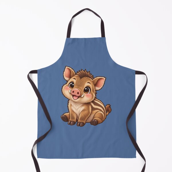 Item preview, Kawaii Woodland Wild Boar Piglet designed and sold by Krys-Designs.