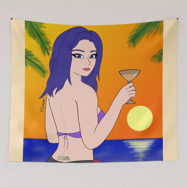 Item preview, D.Mon by the Sunset [Flat] designed and sold by CGrayzer-Art.