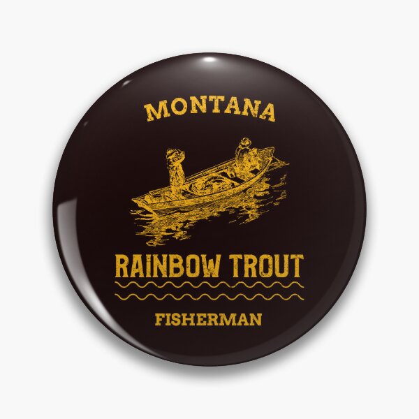 Item preview, MONTANA RAINBOW TROUT FISHERMAN designed and sold by JamiesLocker.