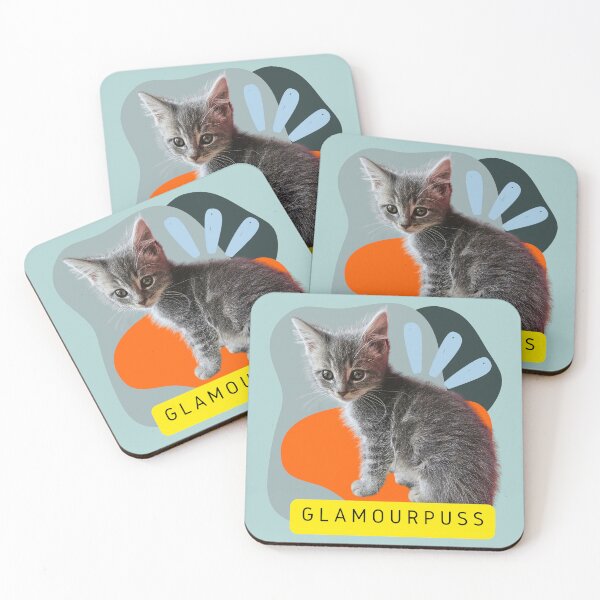 Item preview, Kitten Glamourpuss designed and sold by pulse_retail.