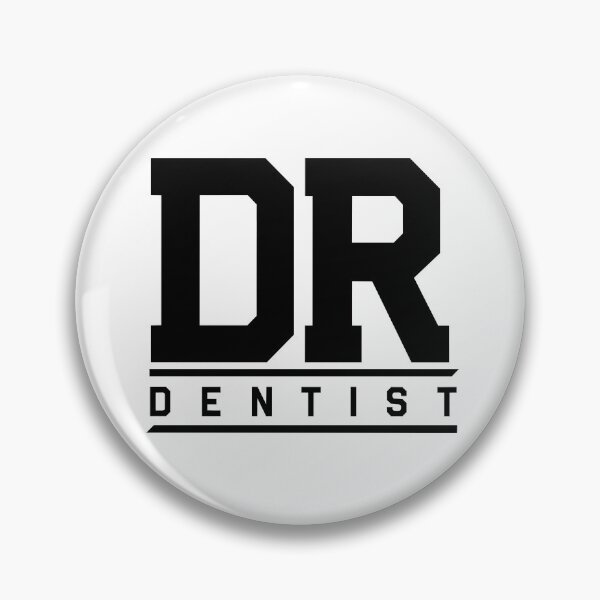 Item preview, DR Dentist - Bold Professional Badge Design designed and sold by medicalkinoko.
